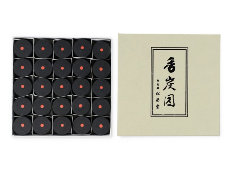 松荣堂 香炭团 香道用精制炭 日本制 - 香薰/精油/线香 - 其他材质 