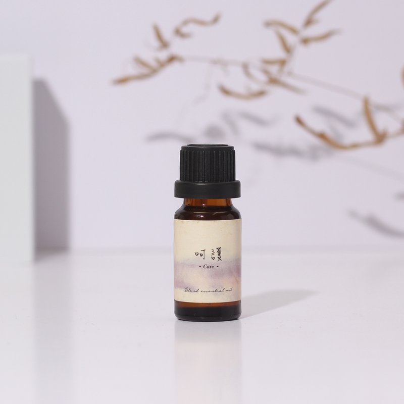 口罩香氛【呵护】好眠薰衣草配方、10mL、复方精油丨空间香氛 - 香薰/精油/线香 - 纸 紫色