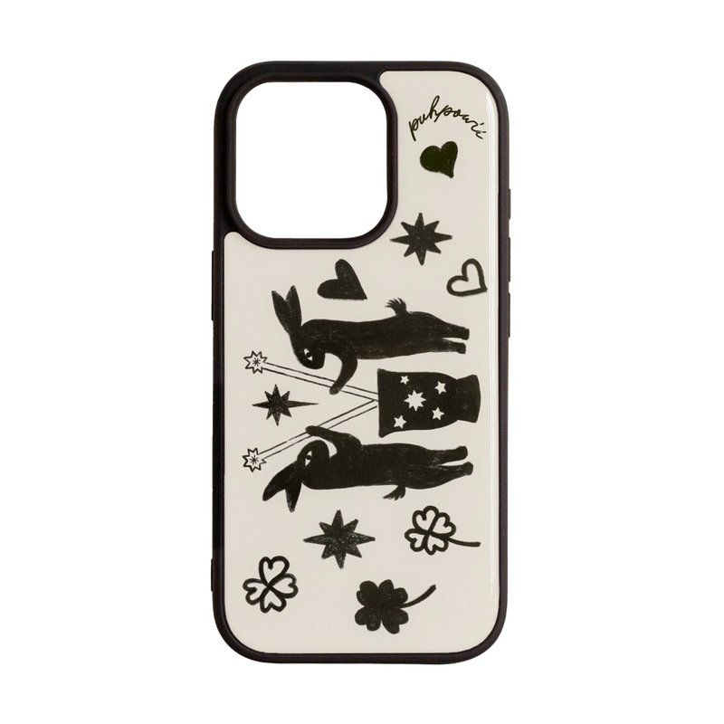 愿望成真（奶油色）手机壳 - 手机壳/手机套 - 其他材质 黑色