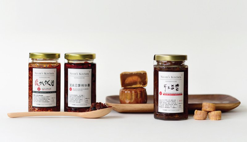 【中秋礼盒】赏月 - 酱料/调味料 - 玻璃 粉红色