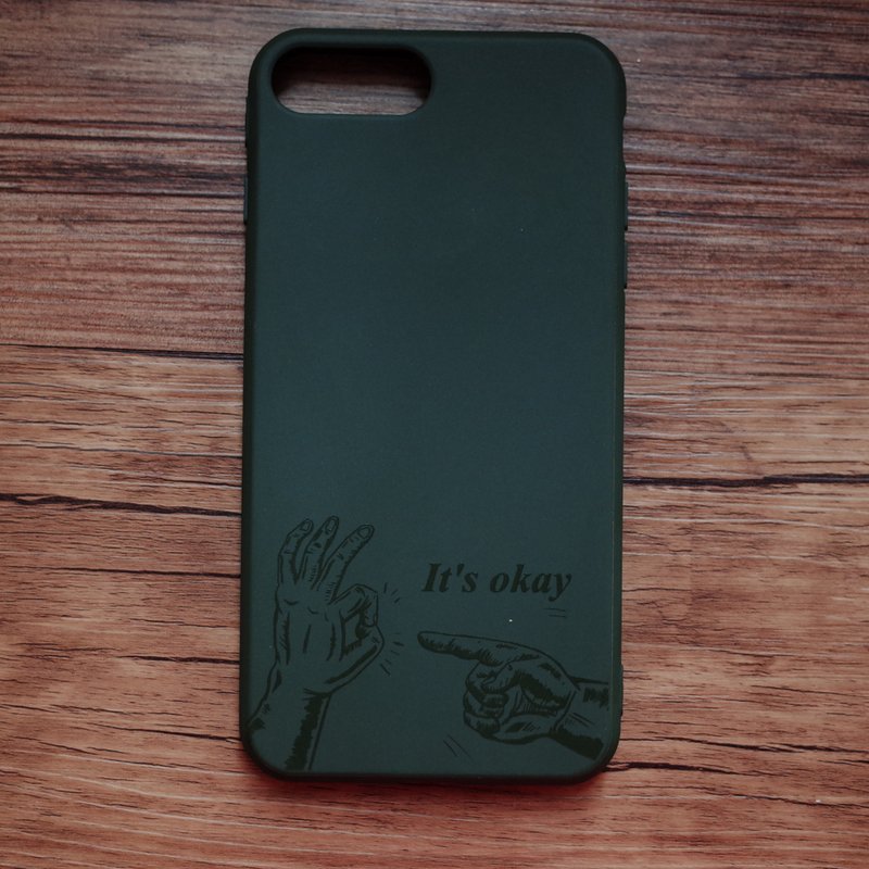 it's Okay  ( 军绿款 ) - 手机壳/手机套 - 塑料 绿色