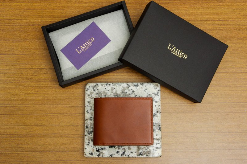 真皮绅士短夹订制 - 六卡/八卡 - 皮夹/钱包 - 真皮 