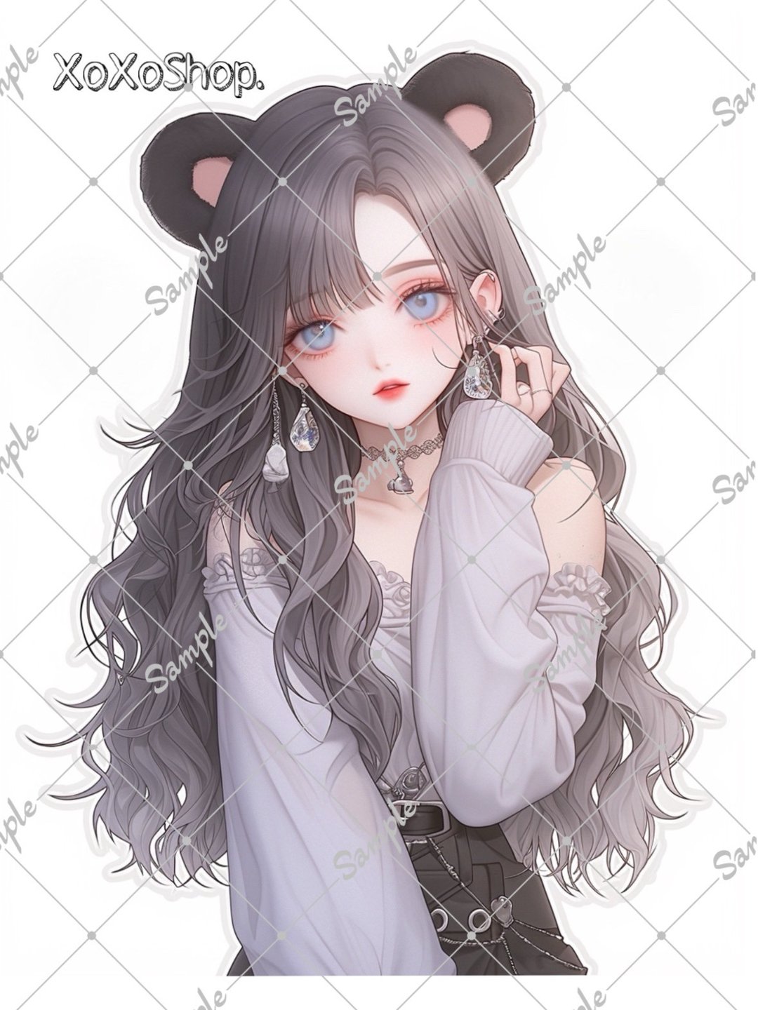 原创人物贴纸 - 贴纸 - 纸 