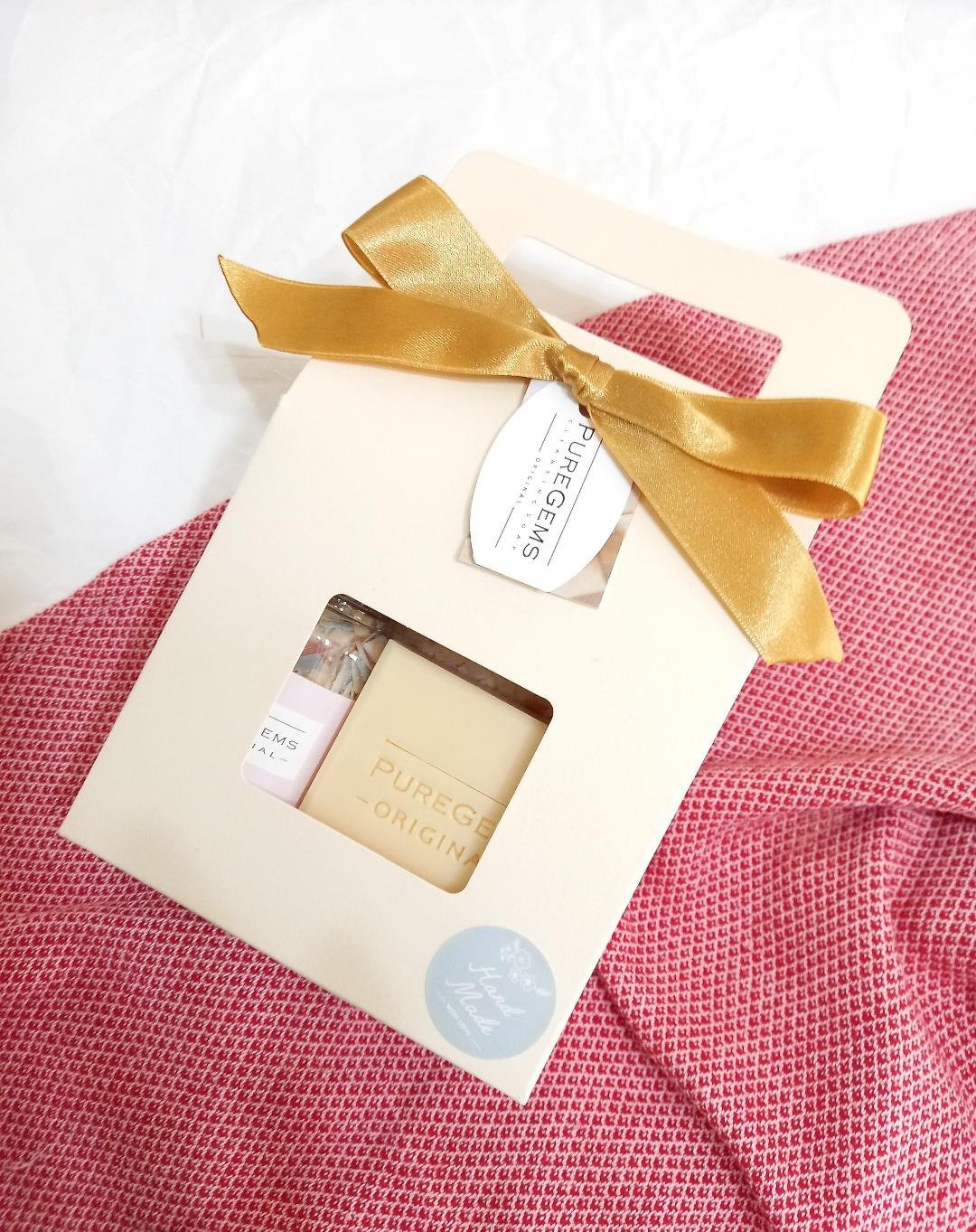 防疫。居家。 外出玩 。全清洁。皂与 随身皂丝 手工皂。礼盒 - 肥皂/手工皂 - 植物．花 多色