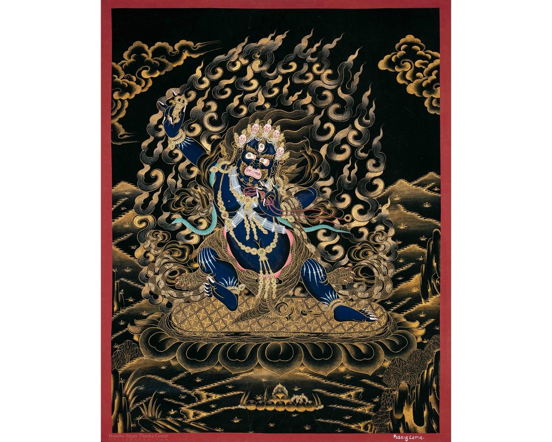 佛教金刚手唐卡画 - 墙贴/壁贴 - 其他材质 多色