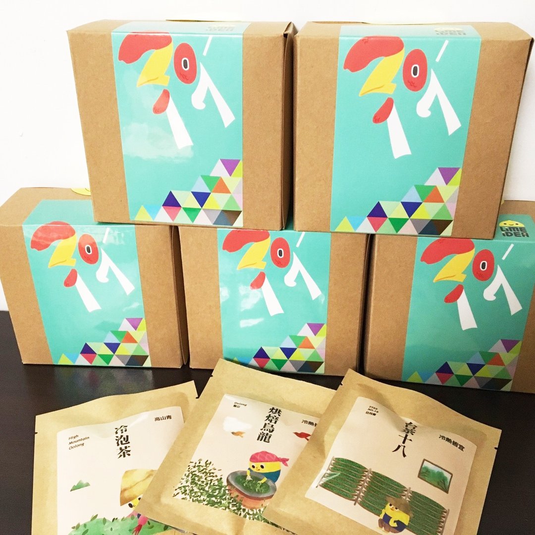 茶包明信片组(独家限定) - 茶 - 其他材质 绿色