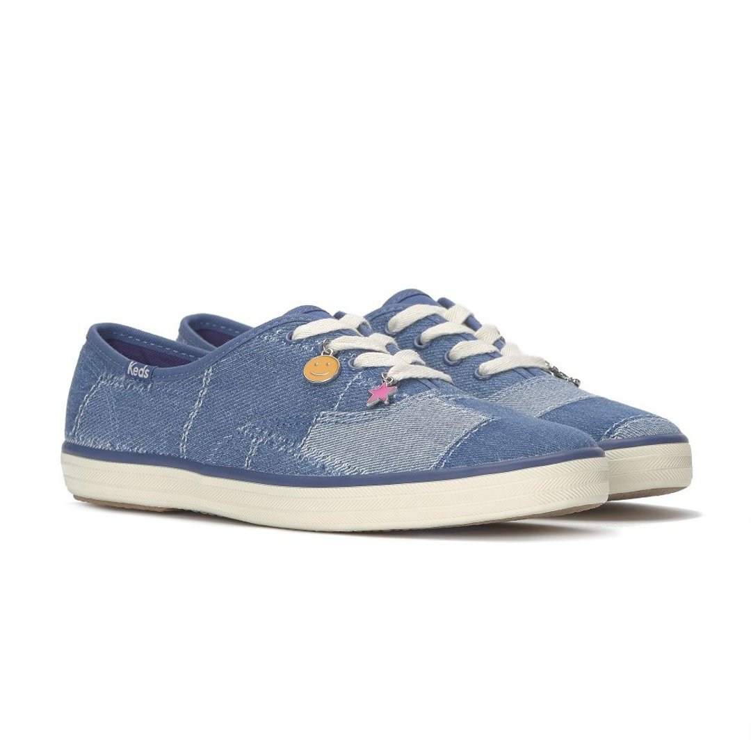 Keds CHAMPION 经典拼接单宁布面休闲鞋 WF69024 - 女款休闲鞋 - 其他材质 