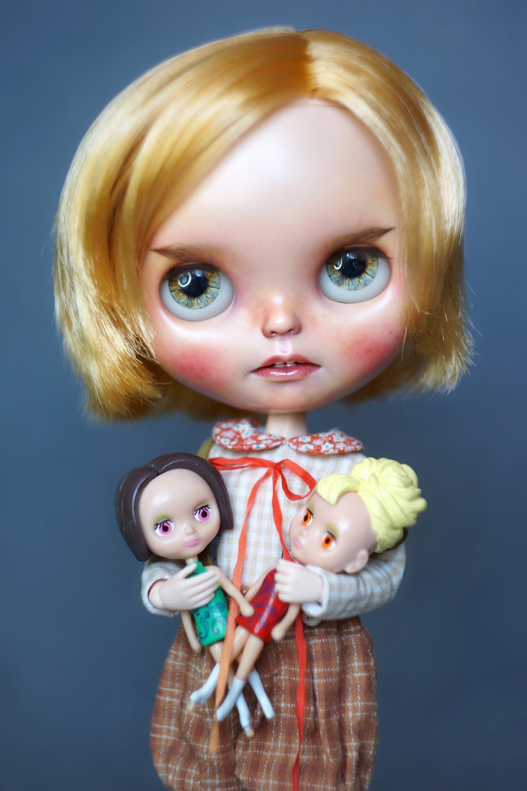 Blythe doll custom, based on Blythe Fruit Punch/mold EBL 2003 - 玩偶/公仔 - 塑料 黄色