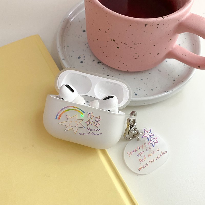 AirPods pro case you are stardust (only case) - 耳机收纳 - 硅胶 透明