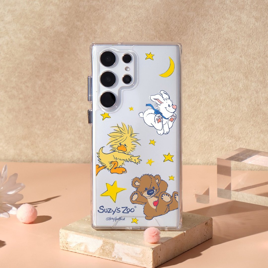 Suzy's Zoo星夜入梦防摔透明SAMSUNG手机壳 - 手机壳/手机套 - 塑料 多色
