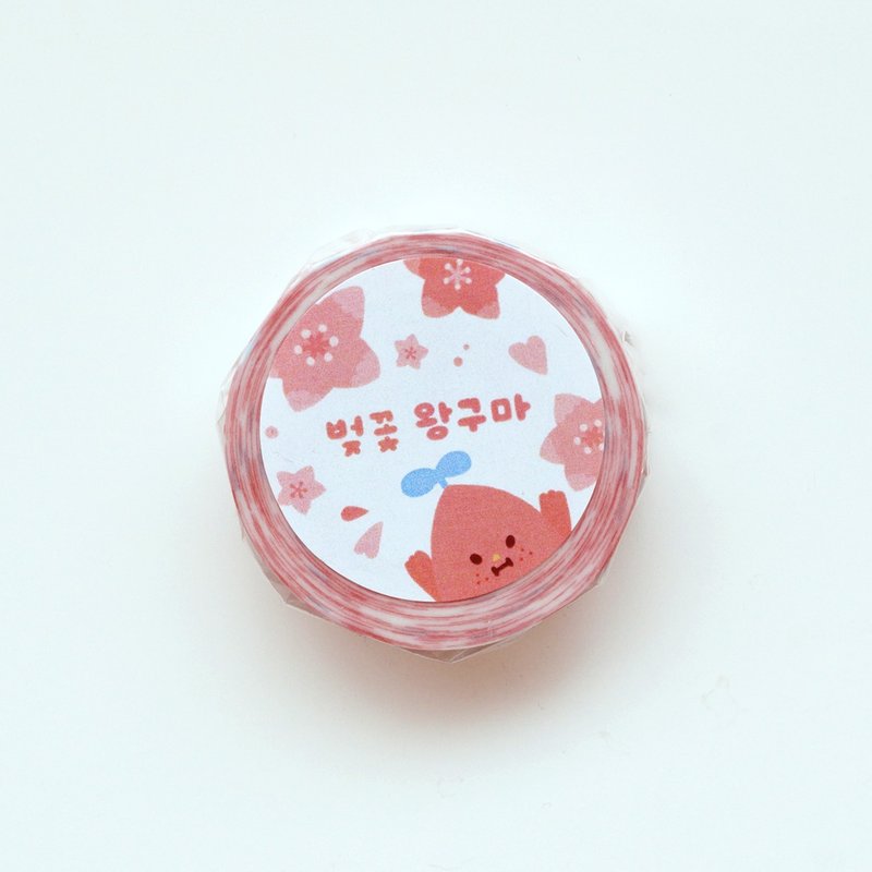 Wanggooma 樱花纸胶带 - 纸胶带 - 纸 粉红色