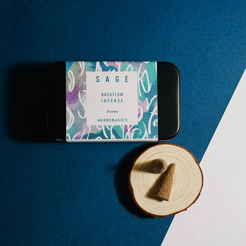 Sage Serenity | 鼠尾草净化倒流香 - 香薰/精油/线香 - 浓缩/萃取物 咖啡色