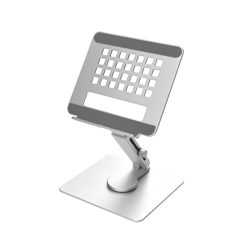 Greenon 多角度折叠铝合金平板支架 手机架 懒人追剧 - 手机座/防尘塞 - 其他材质 银色