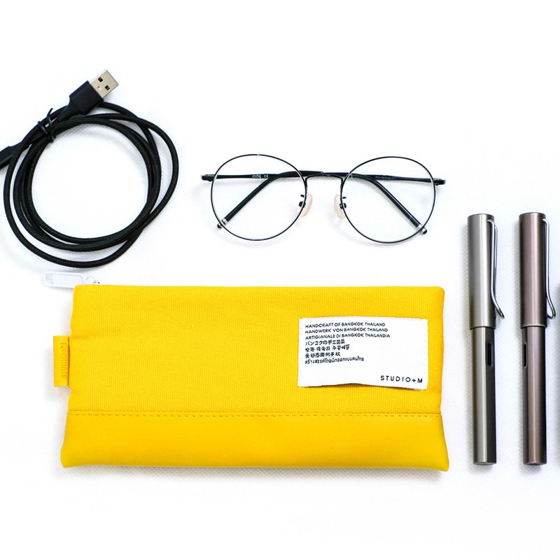 DIN-SOR Pencase #Yellow - 其他 - 聚酯纤维 黄色