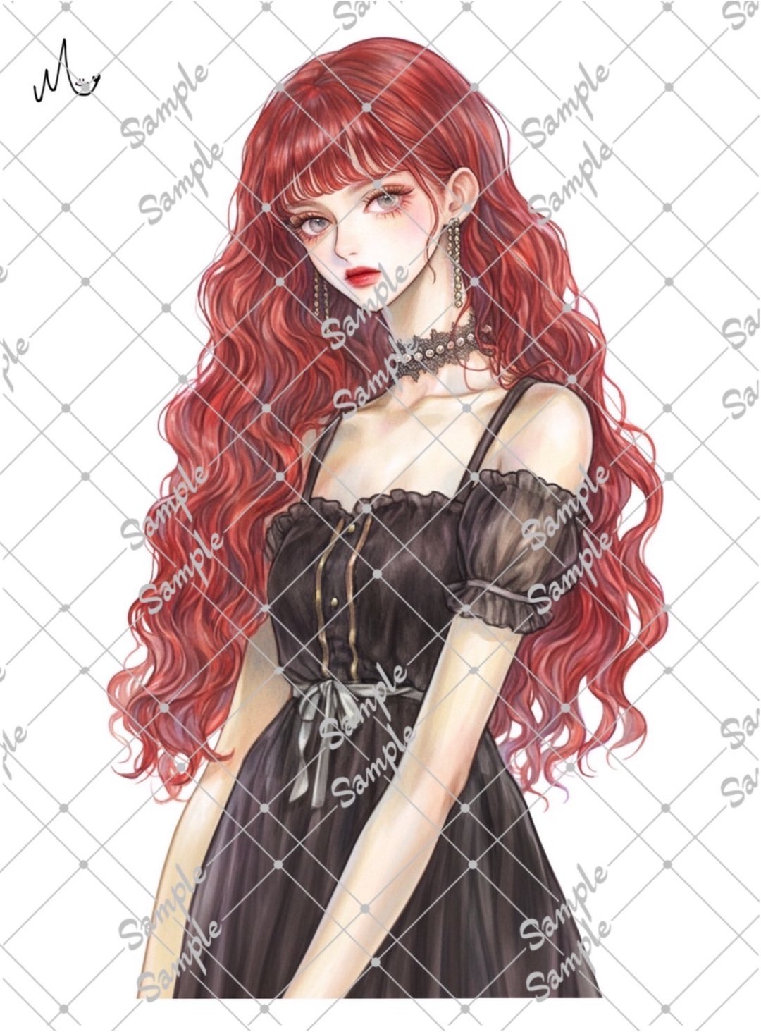 原创人物贴纸 8月新款 - 贴纸 - 纸 