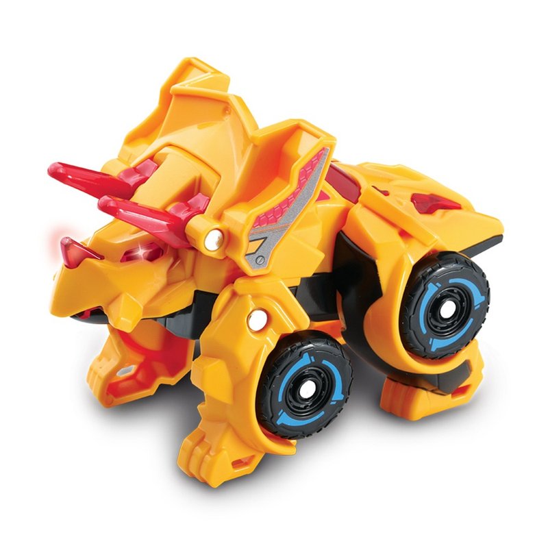 Vtech　声光变形恐龙车-三角龙-克拉斯 - 玩具/玩偶 - 塑料 