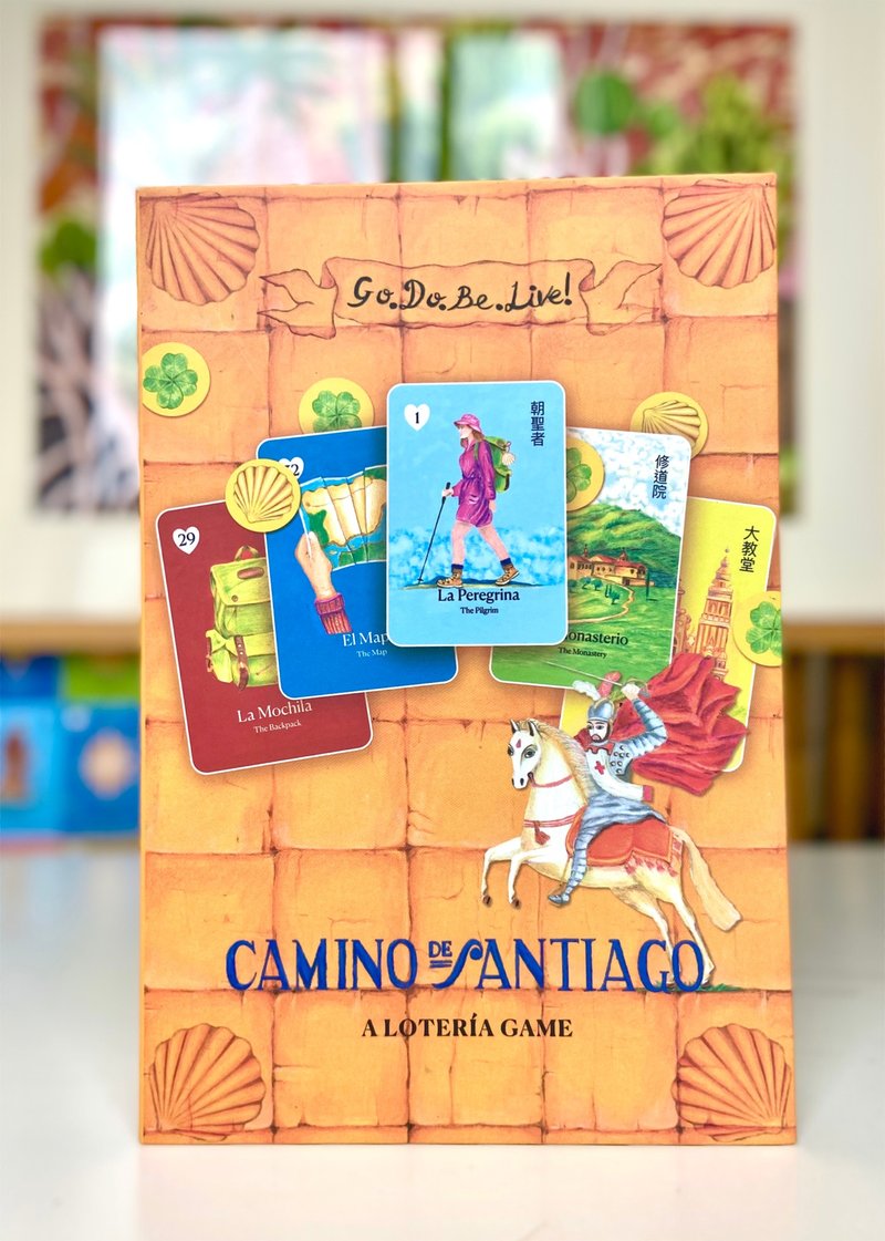 圣诞倒数 | 圣雅各之路桌游 | 西班牙文化 Lotería | 派对聚会游 - 桌游/玩具 - 纸 多色