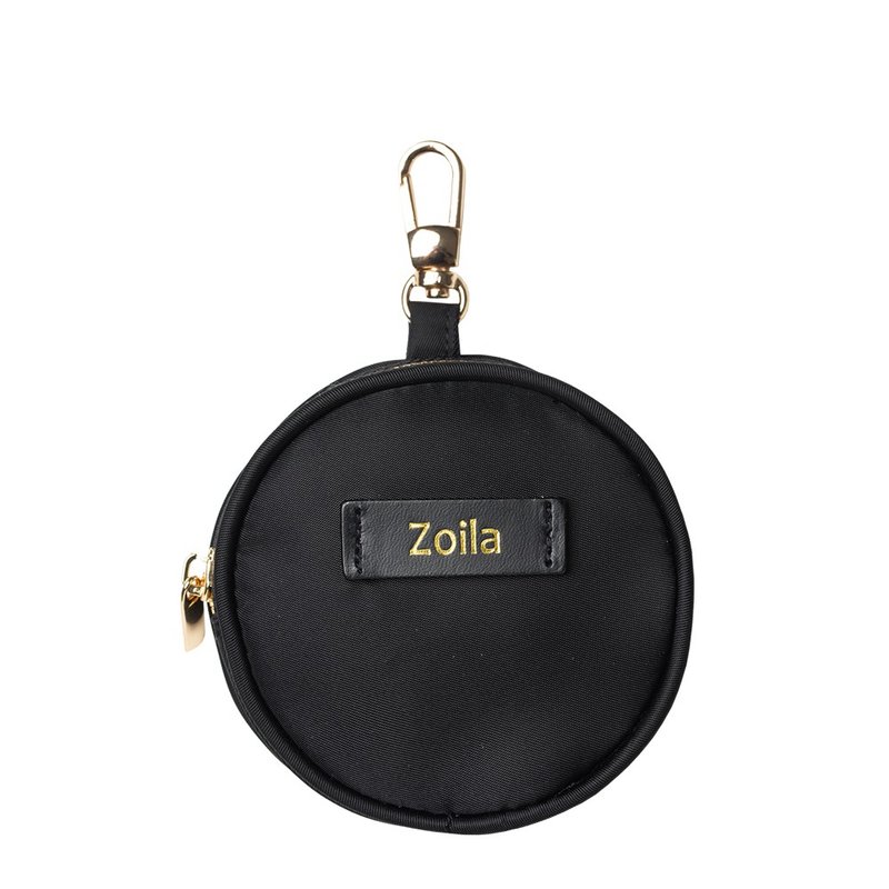 挂饰小圆包(小)_经典黑_零钱包_包包吊饰 - 零钱包 - 尼龙 黑色