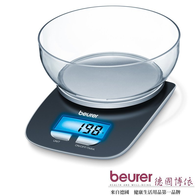 德国博依 beurer 饮食料理电子秤 KS25 - 厨房家电 - 塑料 黑色