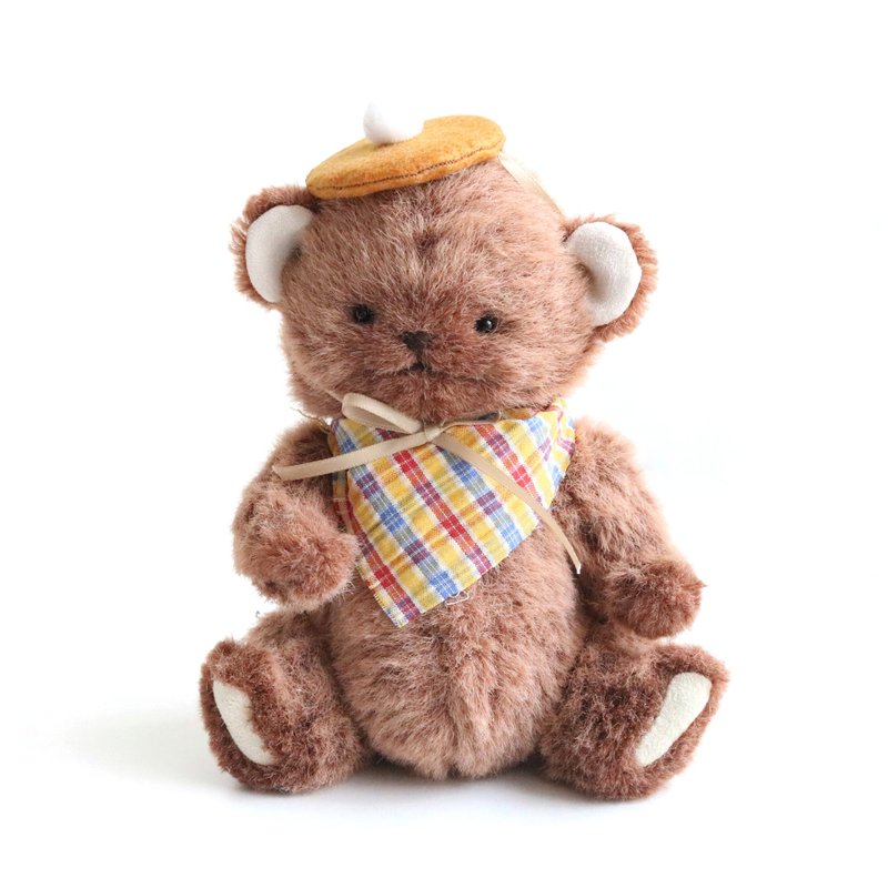 【二人有折】 五关节小熊玩偶 艺术家泰迪熊 手作班 香港工作坊 - 编织/羊毛毡/布艺 - 其他材质 