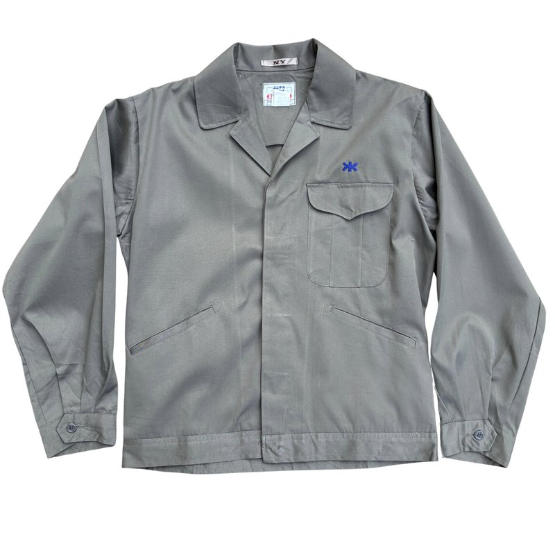 复古 Unitika 6300 日本工装夹克 全新库存 - 男装外套 - 棉．麻 蓝色