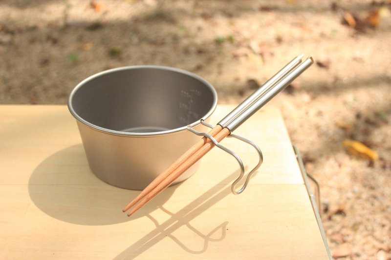 日本belmont 钛金属登山杯 REST 480ml (日本制) - 碗 - 其他金属 灰色