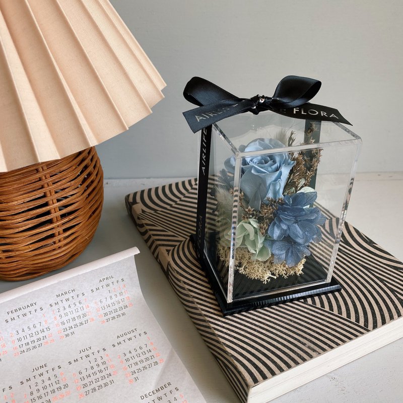 我的周一蓝 My Monday Blue 蓝色系永生花 透明质感花礼 - 植栽/盆栽 - 植物．花 蓝色