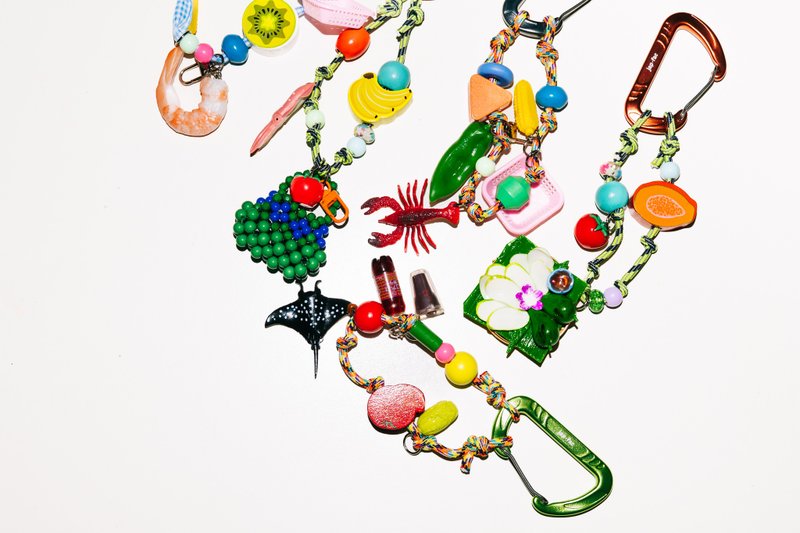 japfac 泰国混搭风情吊饰 - 钥匙链/钥匙包 - 其他材质 多色