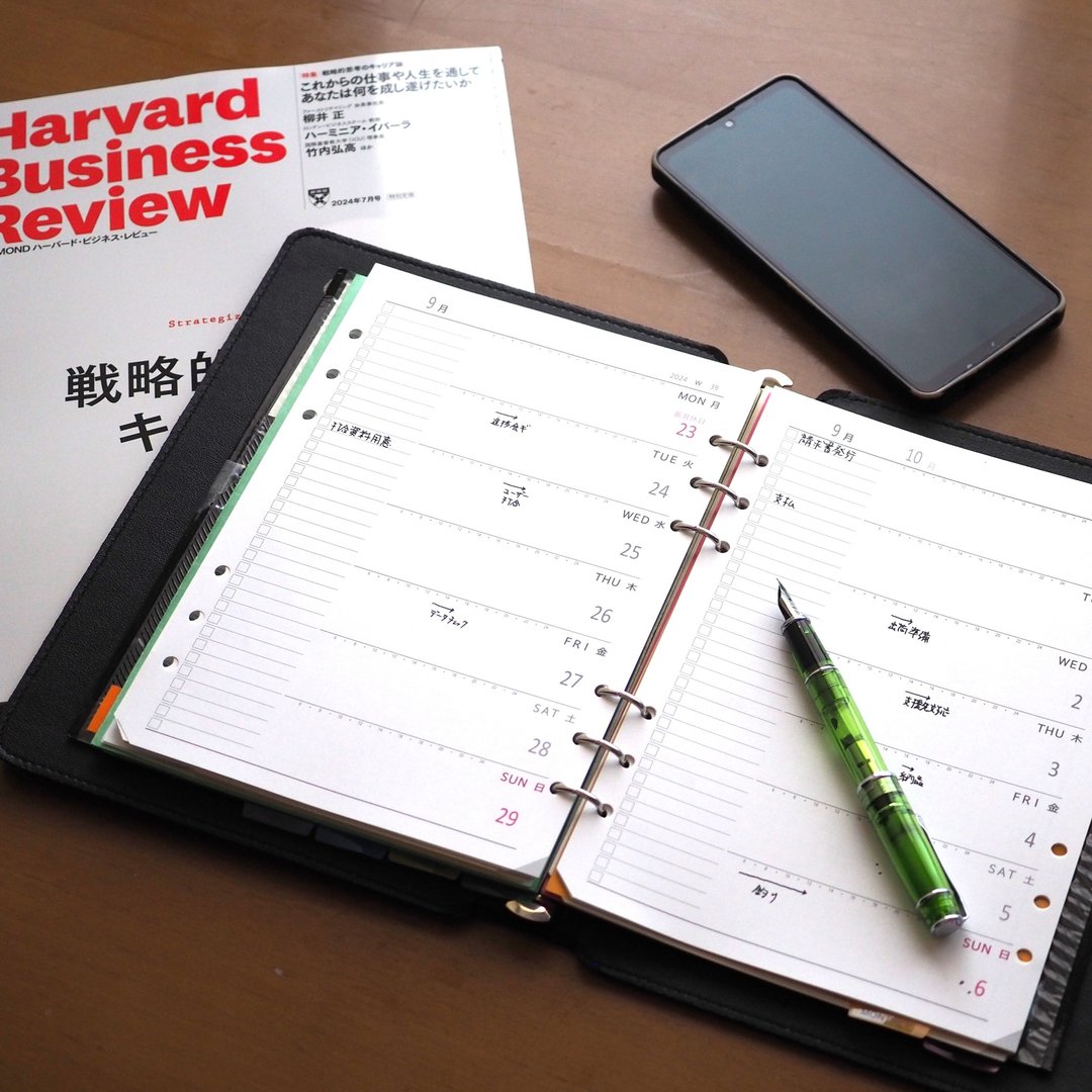 Slide Diary 壹式 A5尺寸 6孔 Light版本 15张入 无日期标记 - 笔记本/手帐 - 纸 