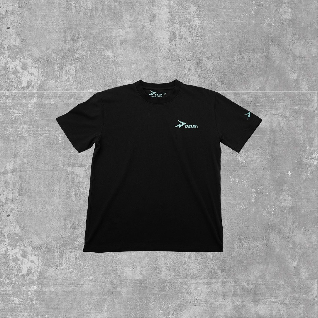 DEUX LifeStyle Logo-T - 男装上衣/T 恤 - 棉．麻 多色