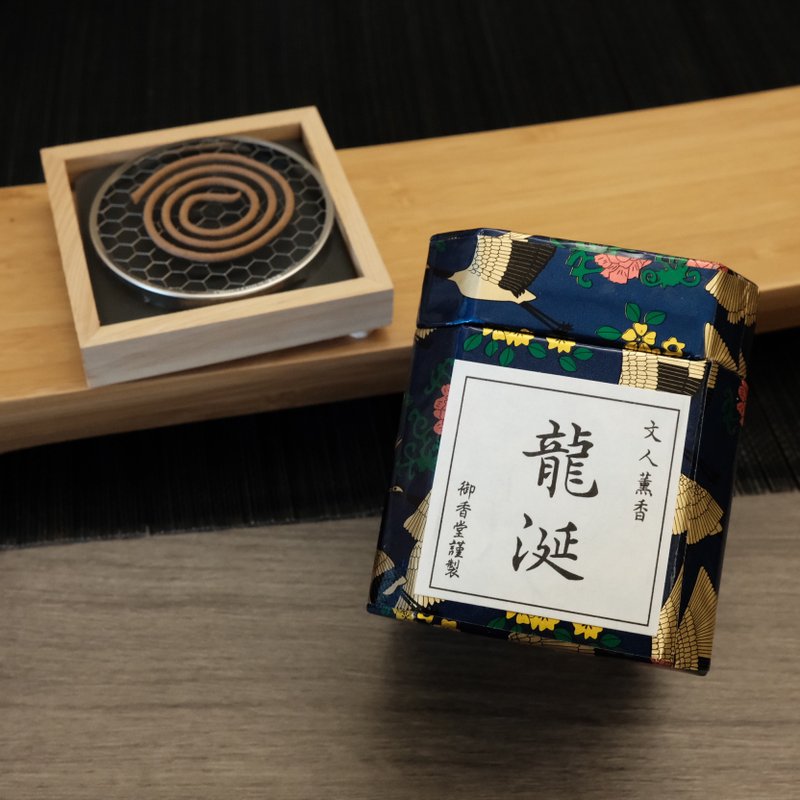 文人龙涎迷你盘香 - 香薰/精油/线香 - 木头 
