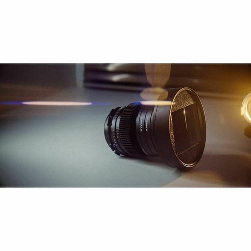 Vormaxlens 28 mm 2.8 FF 1.3x PL-mount - 相机 - 其他金属 黑色
