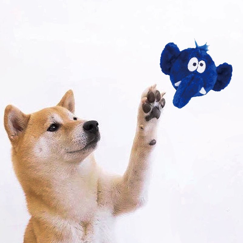 啾啾甩甩象 S 宠物玩具 - 玩具 - 其他人造纤维 