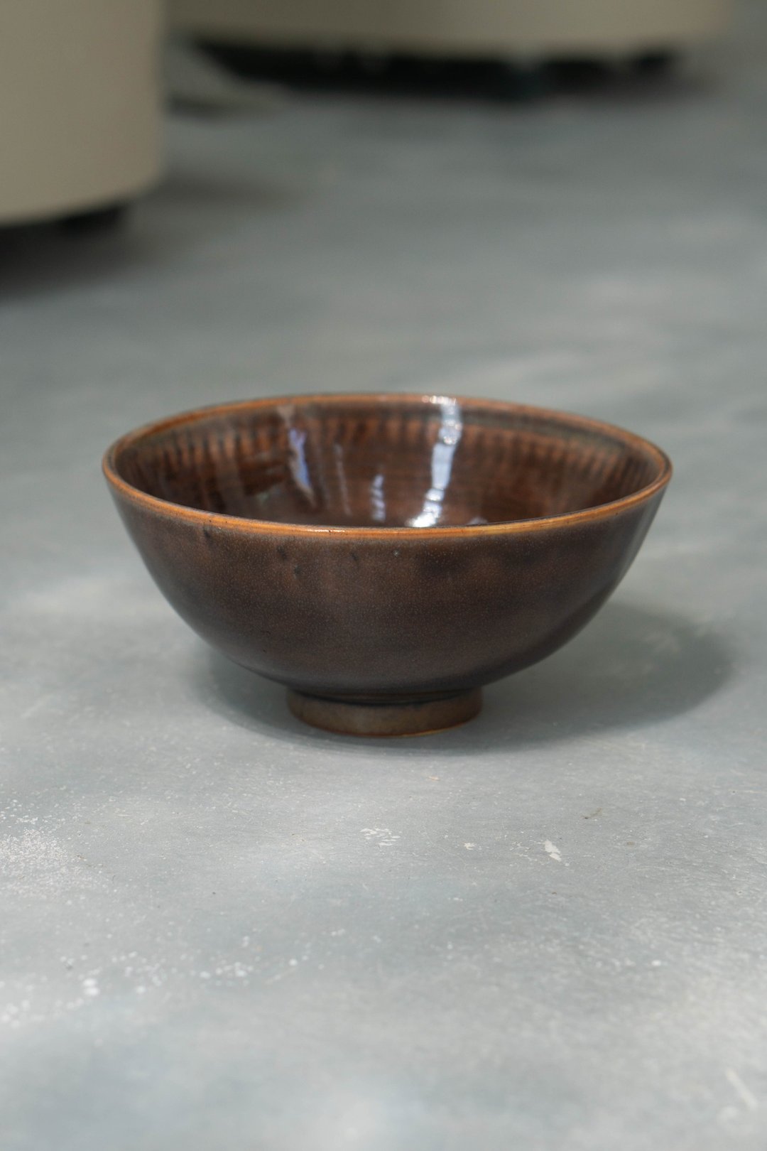 棕色饭碗 - 碗 - 瓷 咖啡色