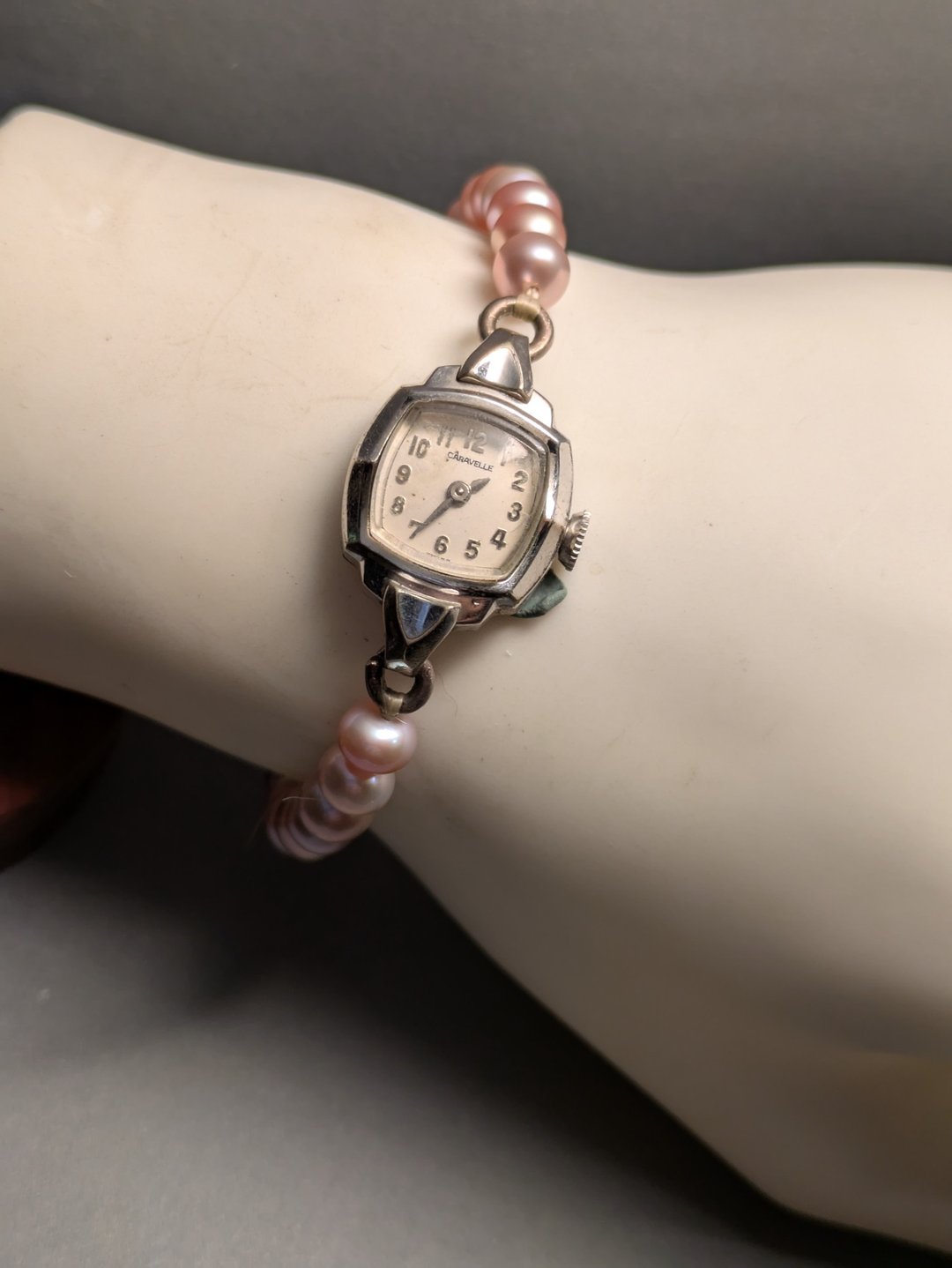 CARAVELLE 女仕机械古董表 - 女表 - 其他金属 银色
