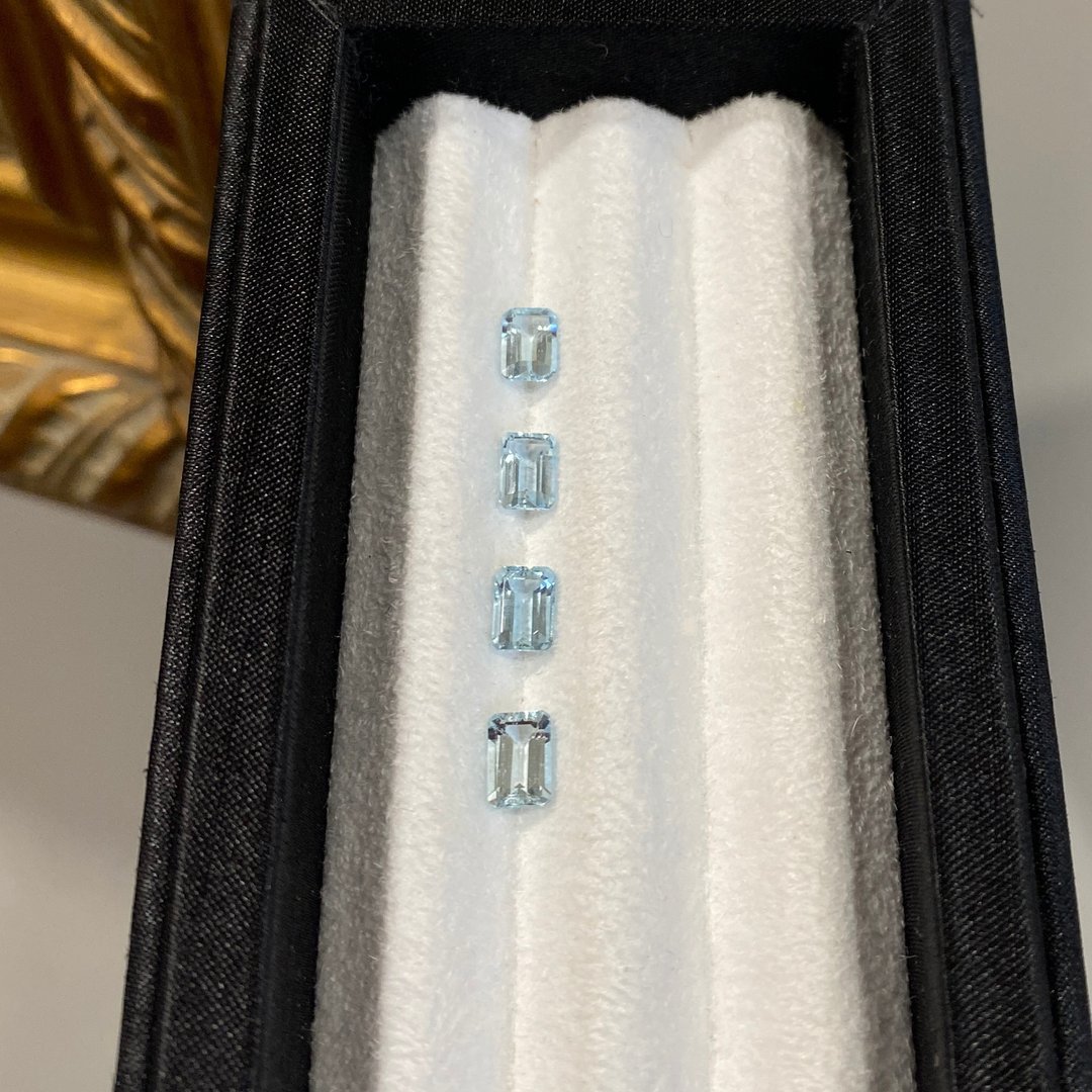 【裸石】海蓝宝石 Aquamarine LAQ53/LAQ54/LAQ60/LAQ61 - 项链 - 宝石 蓝色