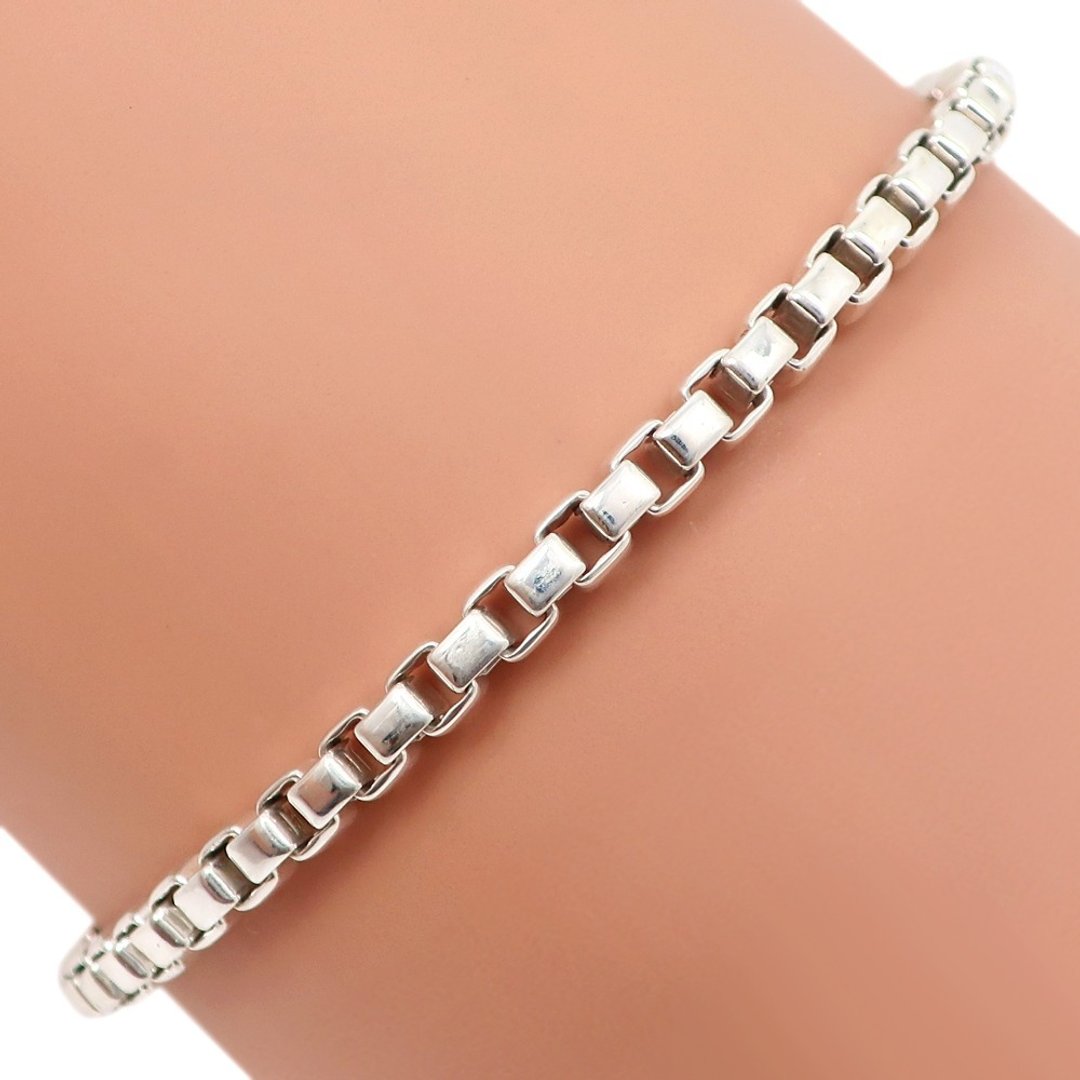 [日本直送] Tiffany & Co. 威尼斯手链 925银约 14 克 男女通用 [二手] - 手链/手环 - 银 银色