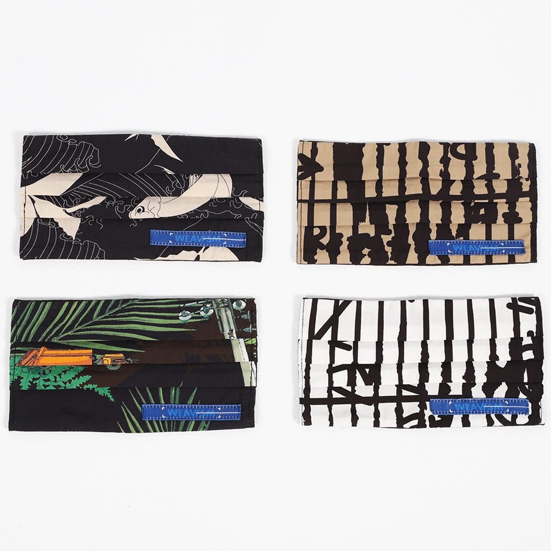WEAVISM【防疫必备】胶原蛋白布口罩 - 四入组 - 口罩 - 棉 多色