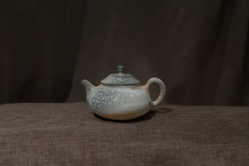 柴烧瓷壶 - 茶具/茶杯 - 陶 白色