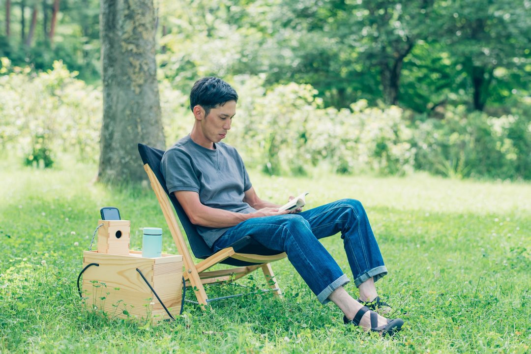 pioneer plants Owen's Chair [Cotton type] - 椅子/沙发 - 木头 