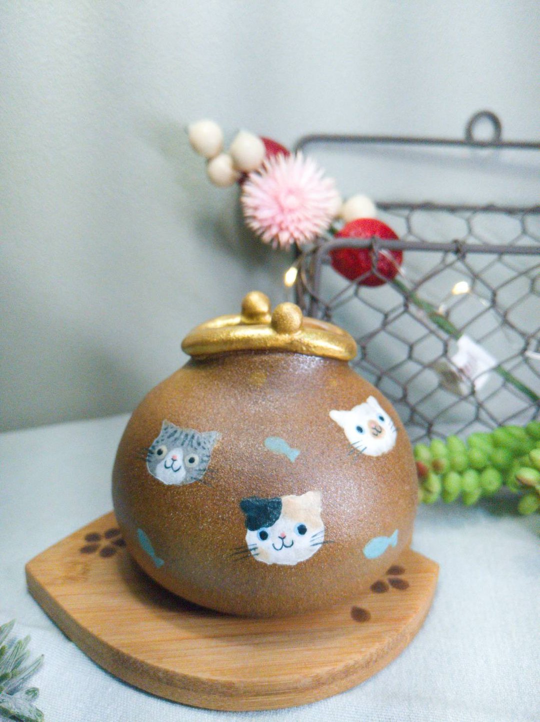 迷你小荷包 - 花瓶/陶器 - 陶 
