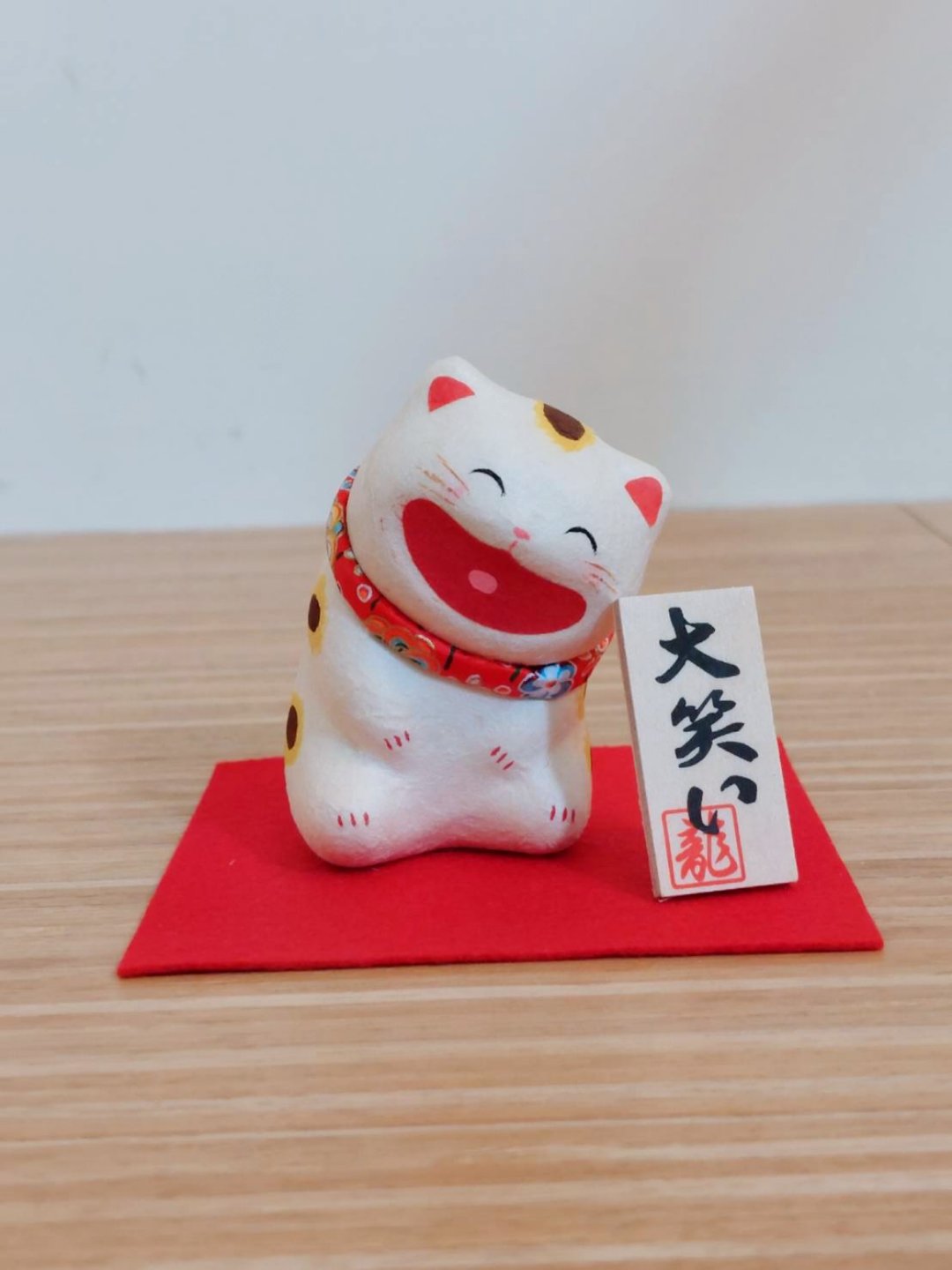 日本【RYUKODO】授权 - 开运捧富招财猫 | 618 | 毕业礼物 - 摆饰 - 纸 