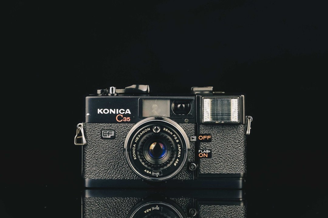 Konica C35 EF #7790 #135底片相机 - 相机 - 其他金属 黑色