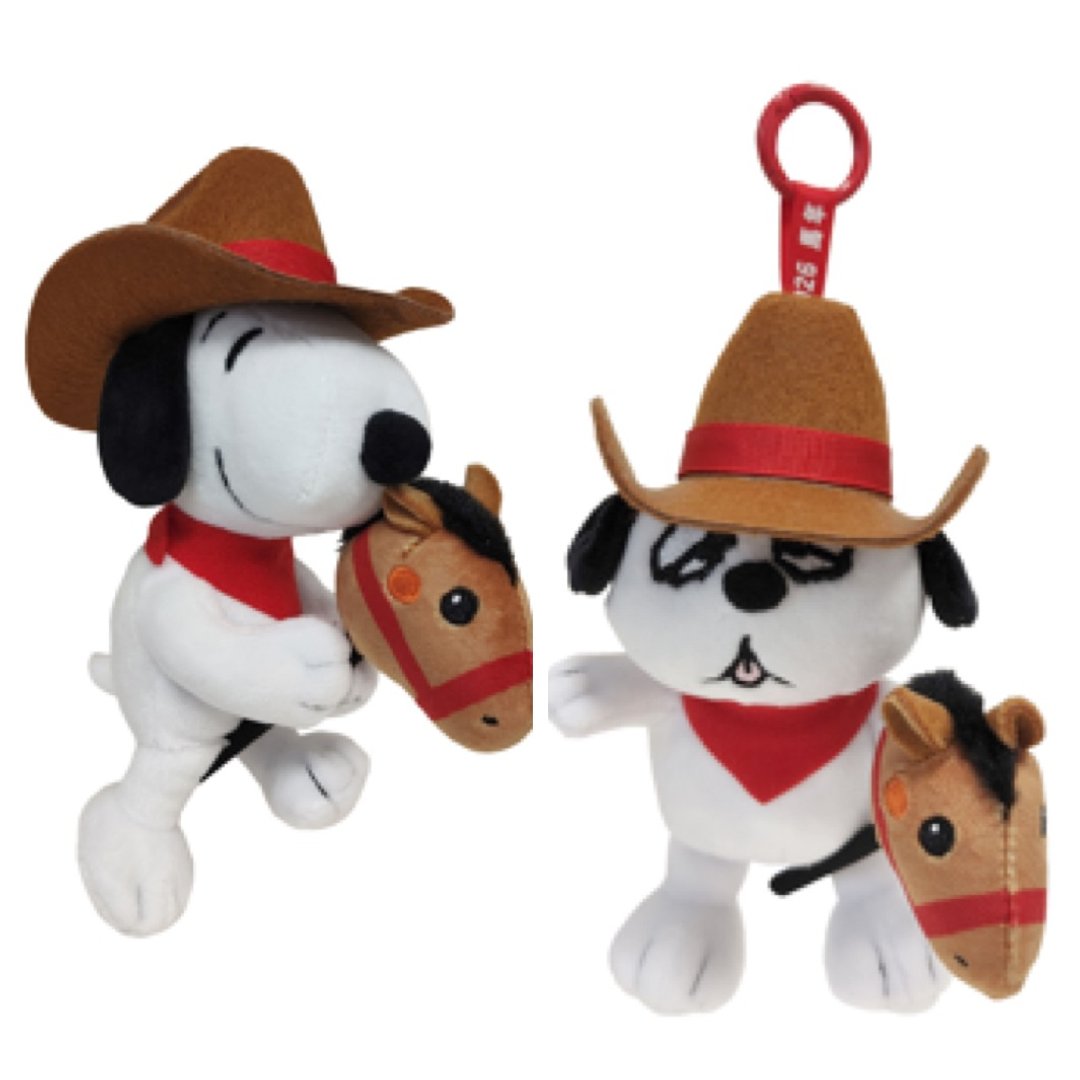 Snoopy 马史奴比钥匙圈吊饰 - 钥匙链/钥匙包 - 聚酯纤维 咖啡色