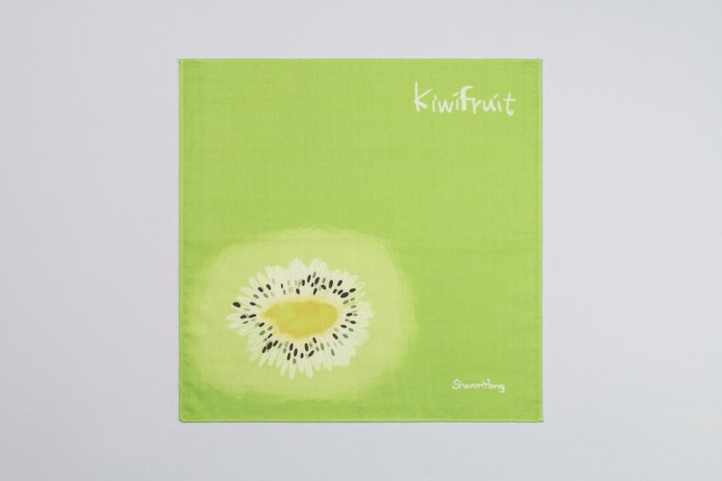 绝版品－奇异果好 - 手帕/方巾 - 棉．麻 