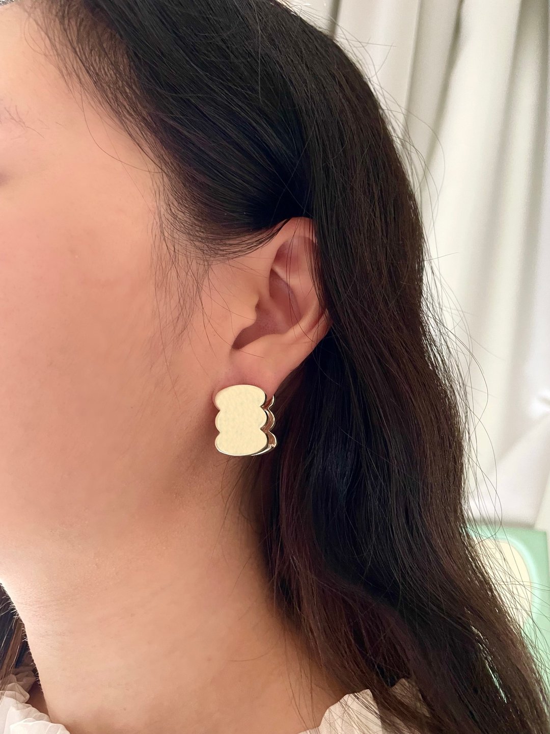 aaarch earring - 耳环/耳夹 - 银 银色