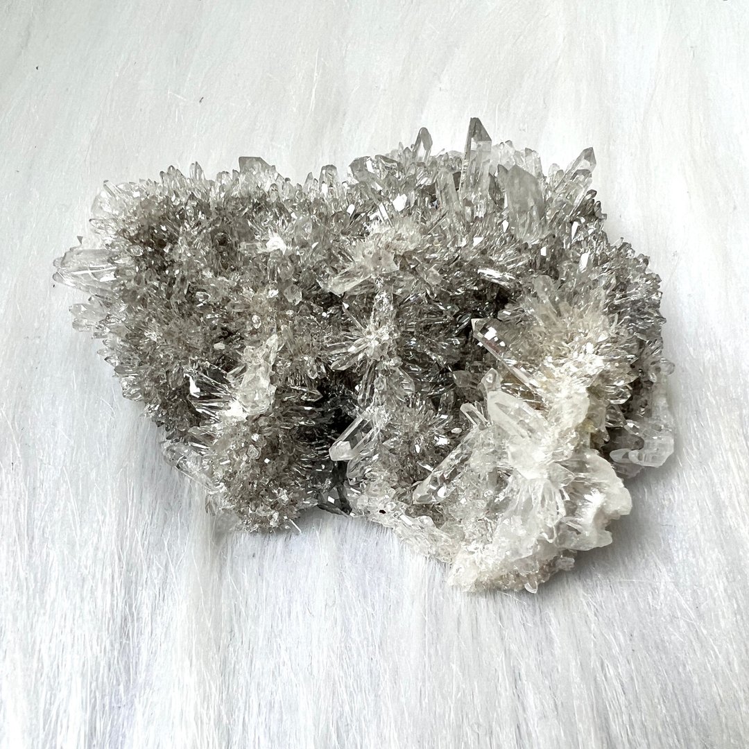 白菊花晶簇 | 水晶 | 水晶簇 | 水晶摆件 - 摆饰 - 水晶 透明