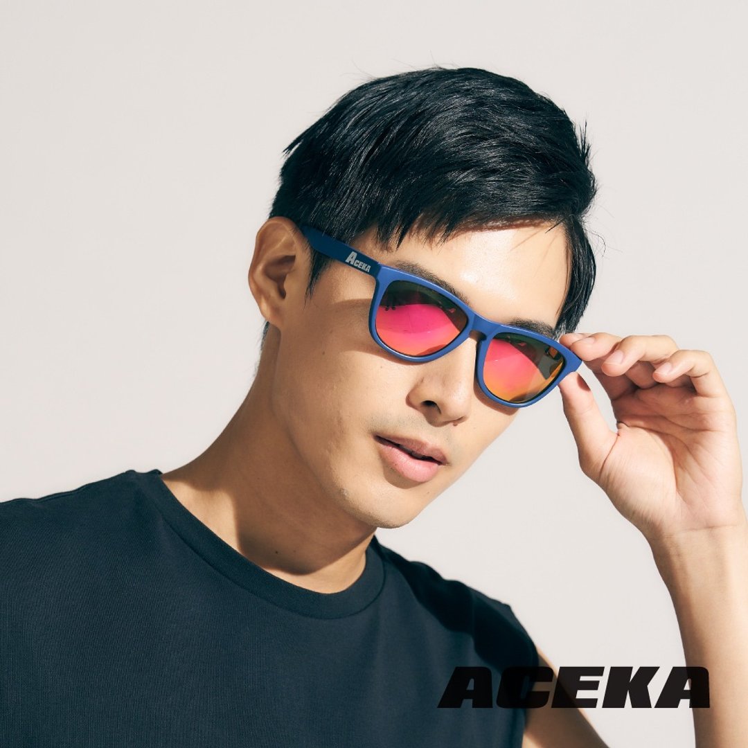 【ACEKA】焰红海波浮水太阳眼镜 (T-Rex系列) - 墨镜 - 其他材质 