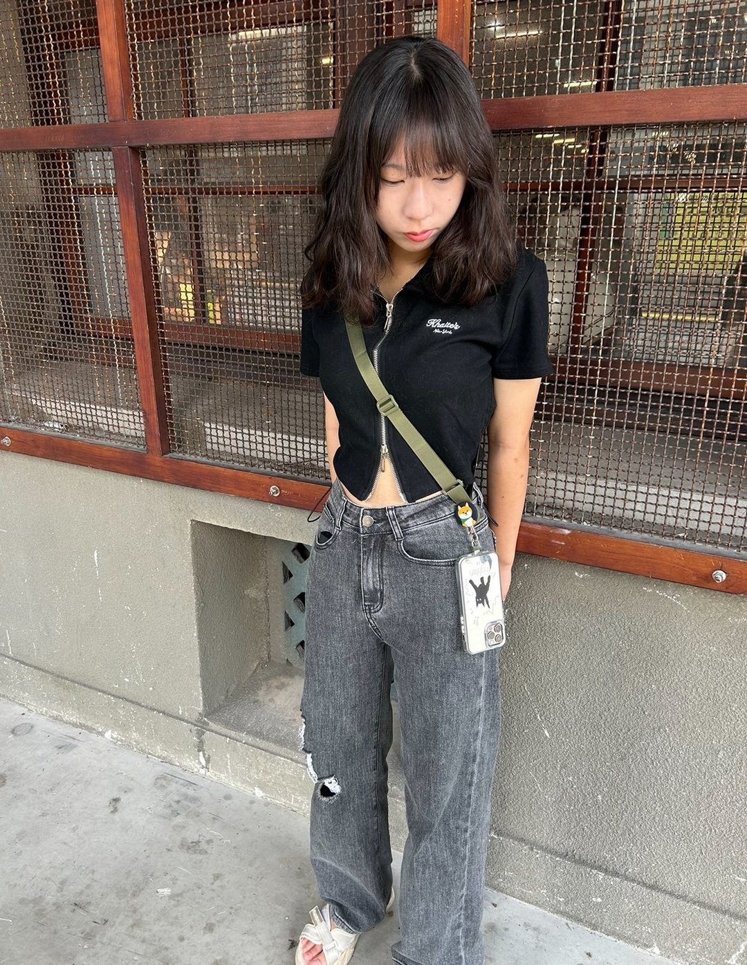 多功能 减压 可调节背带 手机挂绳 手机背带 附手机夹片 - 手机配件 - 其他材质 