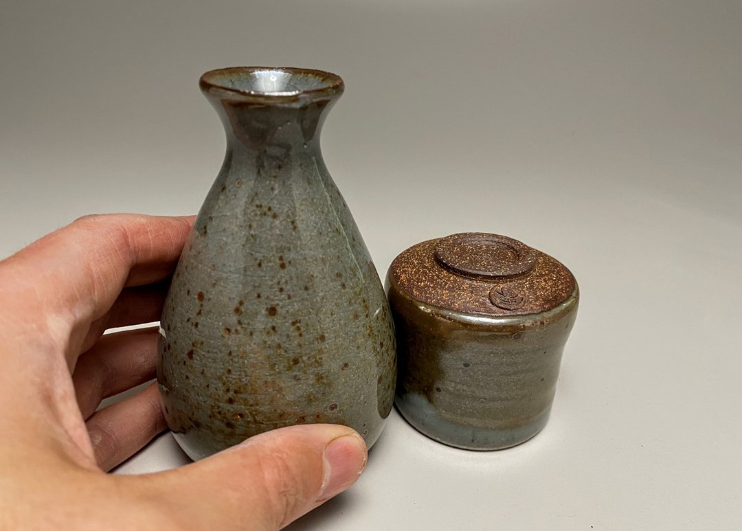 Sake set - 花瓶/陶器 - 陶 